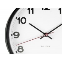 Nástenné hodiny New Classic Karlsson KA5846, biela 20cm 